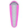 Mummy Sleeping Bag Camping Sleeping Bags for Adults Outdoor Soft Thick Water-Resistant Moisture-proof - Pink