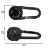 1pc Double-sided Multifunctional Camping Compass; Outdoor Accessories - Olive