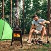 27*27*34cm wood camping stove - as picture