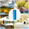 Self-Inflating Camping Outdoor Sleeping Mat with Pillows Bag - Blue