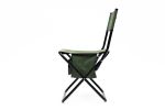 4-piece Folding Outdoor Chair with Storage Bag, Portable Chair for indoor, Outdoor Camping, Picnics and Fishing,Green - As Pic