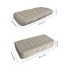 Self Inflating Air Mattress Campingultra Lightweight Sleeping Pad Twin Aerobed - Brown thick