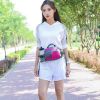 Outdoor Sports Waist Pack for Women and Men - Rose Red - Sports Bag