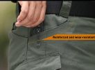 City Tactical Cargo Pants Classic Outdoor Hiking Trekking Army Tactical Joggers Pant Camouflage Military Multi Pocket Trousers - XXXL